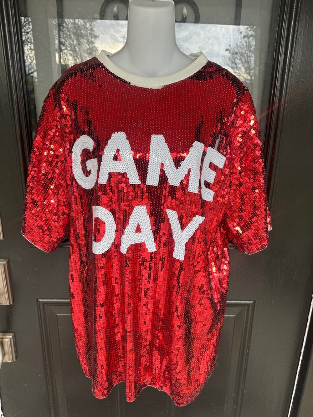 Sequin 'GAME DAY' Dress